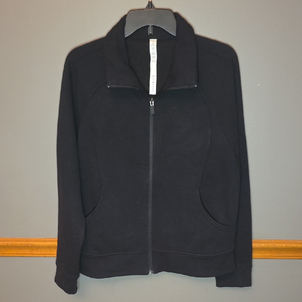 Lululemon Athletica Black Zip Up Jacket /Sweater
